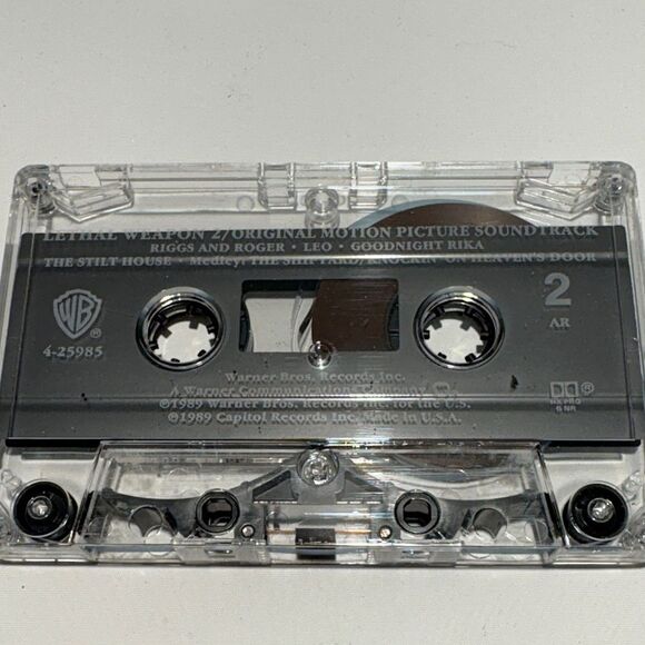 Lethal Weapon 2 Soundtrack Cassette - Picture 4 of 5